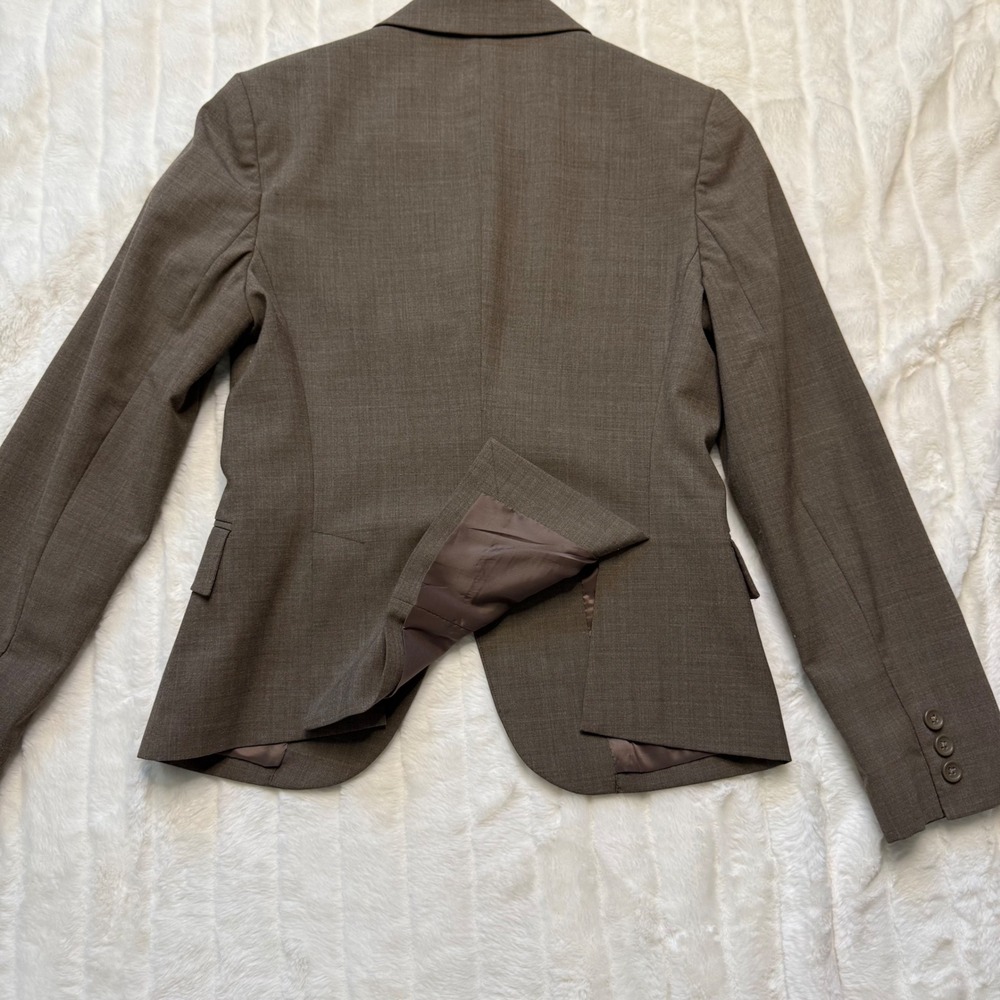 Express Design Studio Brown Single Button Tailore… - image 8